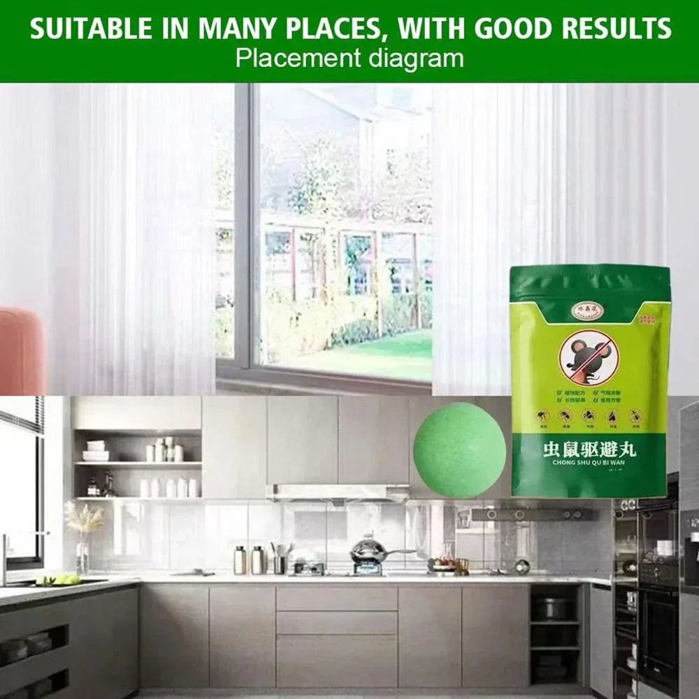 Powerful Rat Repellent Balls (Pack of 15)