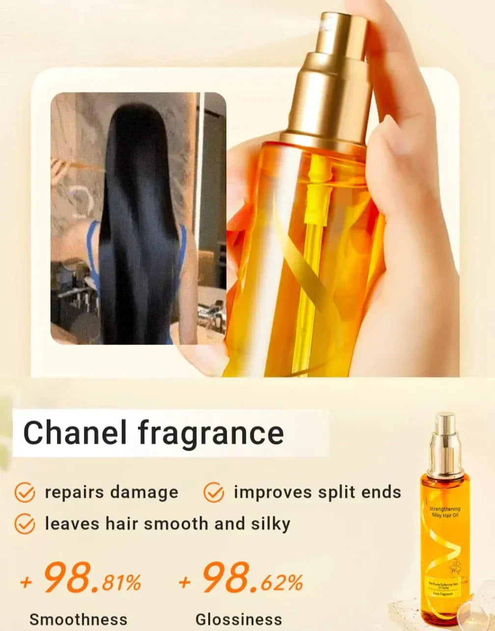 Silkarizio™ Perfumed Hair Repair Oil Spray (Buy 1 Get 1 Free)