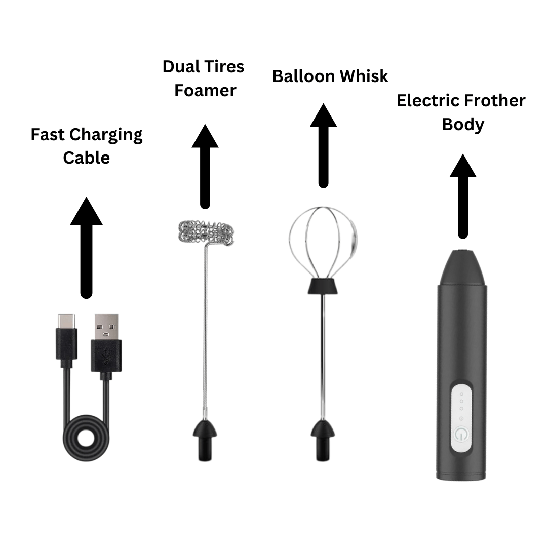 Rechargeable Milk & Coffee Frother